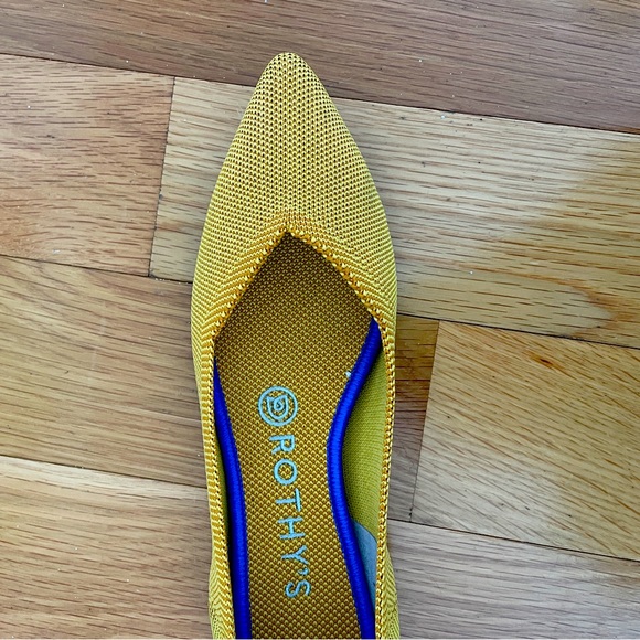 ROTHY’s The Point in Marigold Sz 7 - Picture 3 of 3